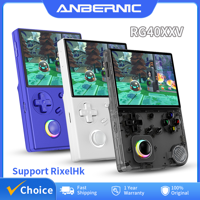 Retro Gaming Joystick - ANBERNIC RG40XXV Retro Handheld Game Console