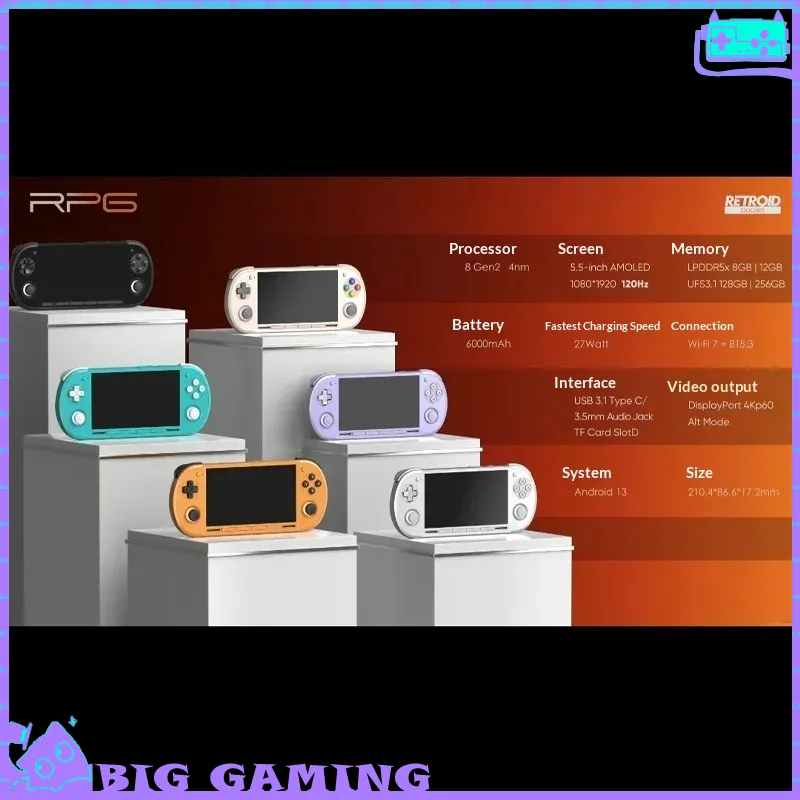 Retro Gaming Joystick - Voor Retroid Pocket G2 Gaming Handheld
