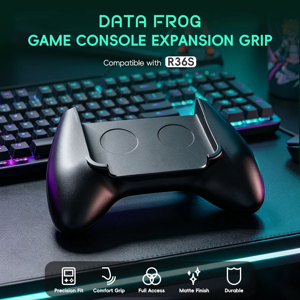 Retro Gaming System - Data Frog R36S Game Grip Ergonomische
