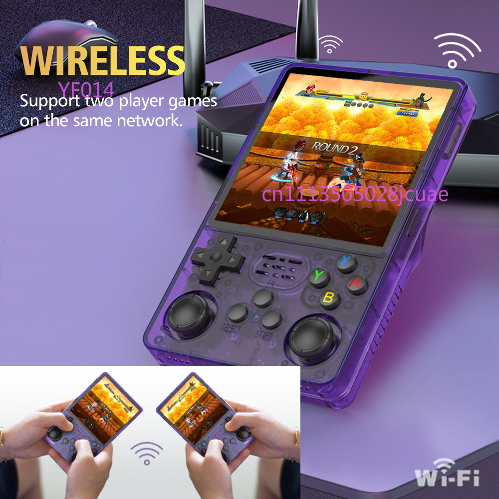 Retro Gaming System - R36Plus Open Source Handheld Gameconsole, 4