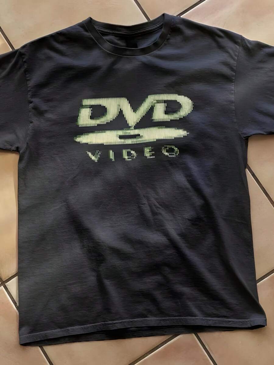 Retro Gaming Festival - Heren DVD Video Green Logo Retro