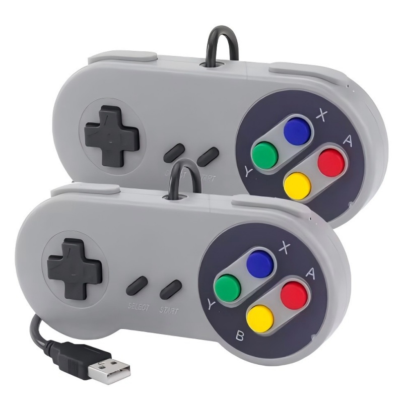 2 Stuks USB Gamepad Retro Gami - Retro Gaming Joystick recensie en prijs