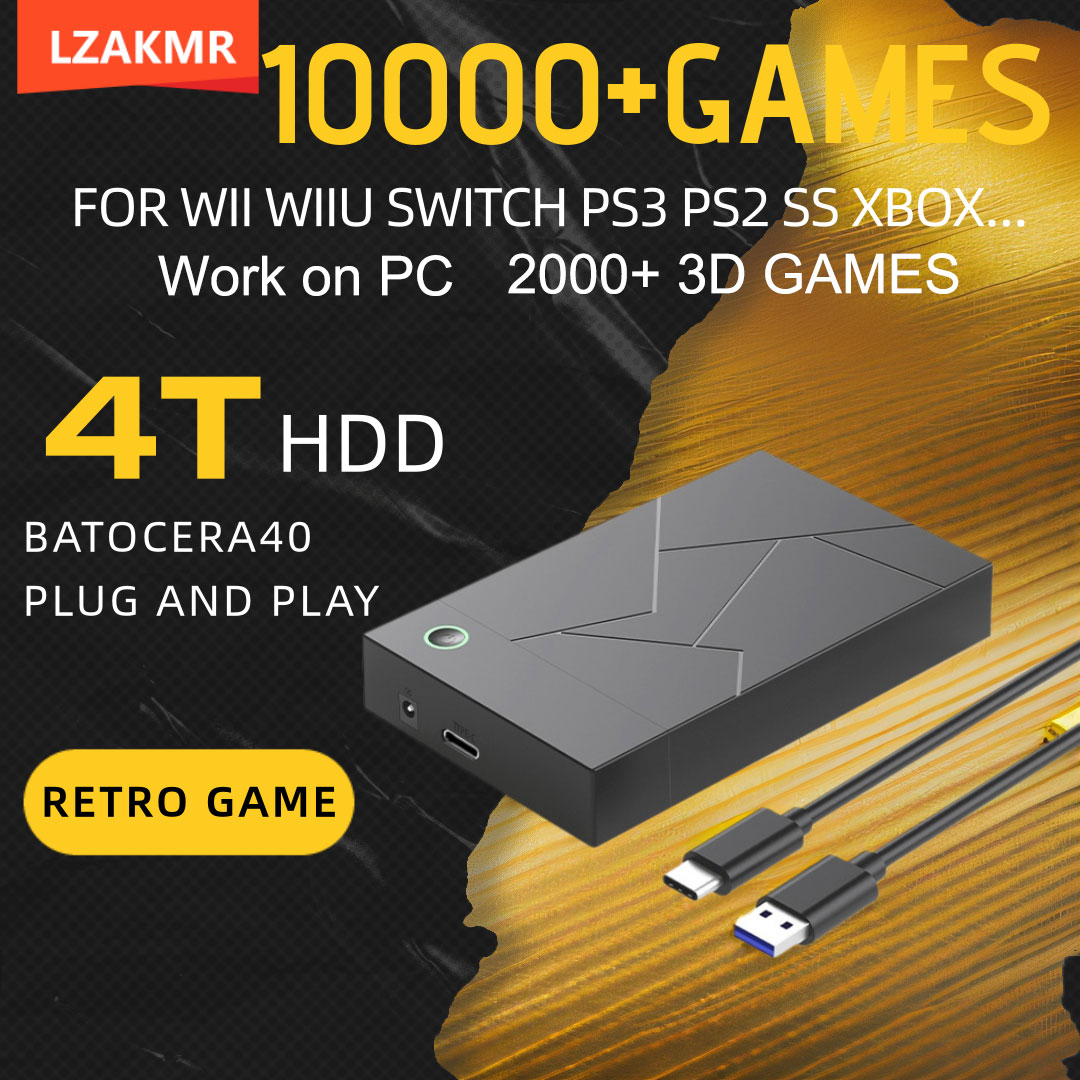 Retro Gaming GameForge 4TB Bat - Retro Gaming Universe recensie en prijs