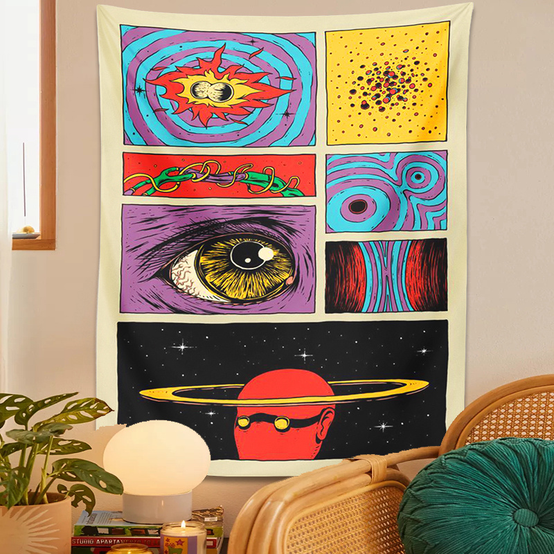 VIKAMA Psychedelische Collage  - Retro Gaming Universe recensie en prijs