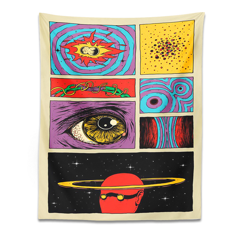 VIKAMA Psychedelische Collage  - Retro Gaming Universe recensie en prijs