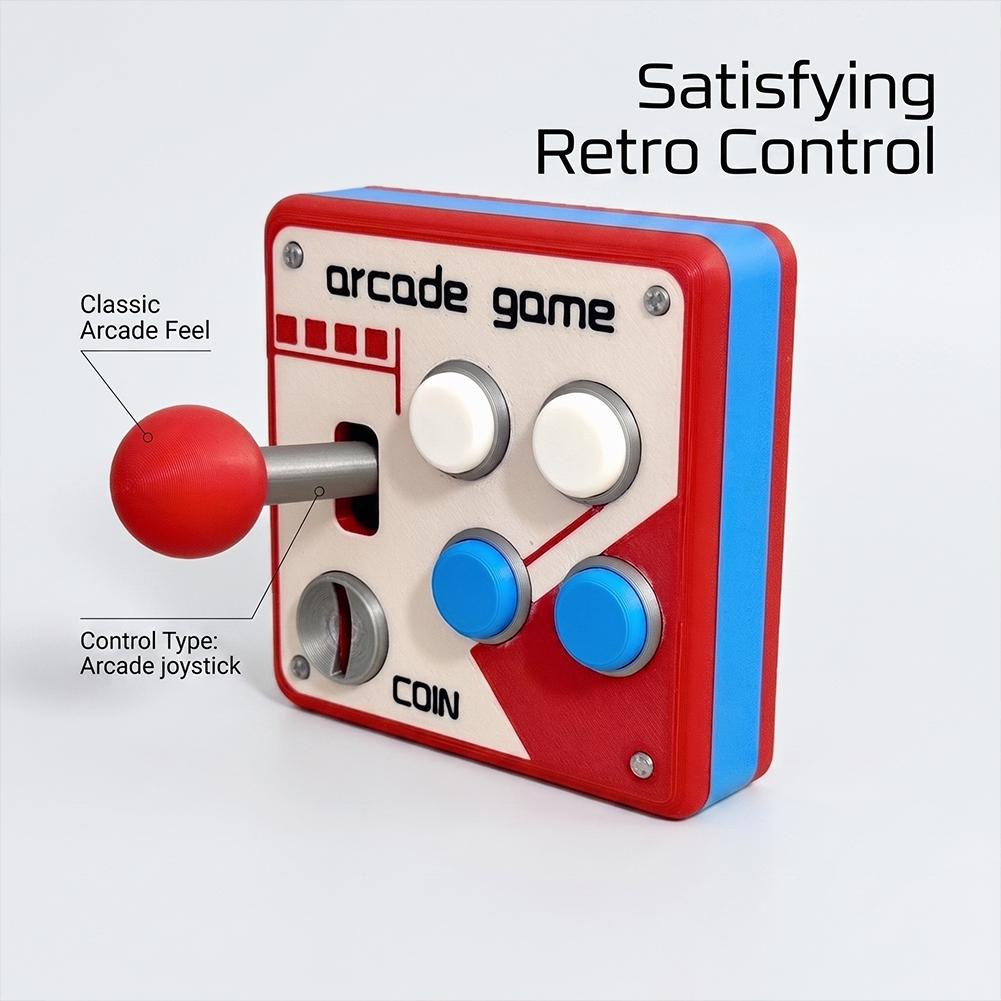 3D-geprint retro arcade-schake - Retro Gaming Joystick recensie en prijs