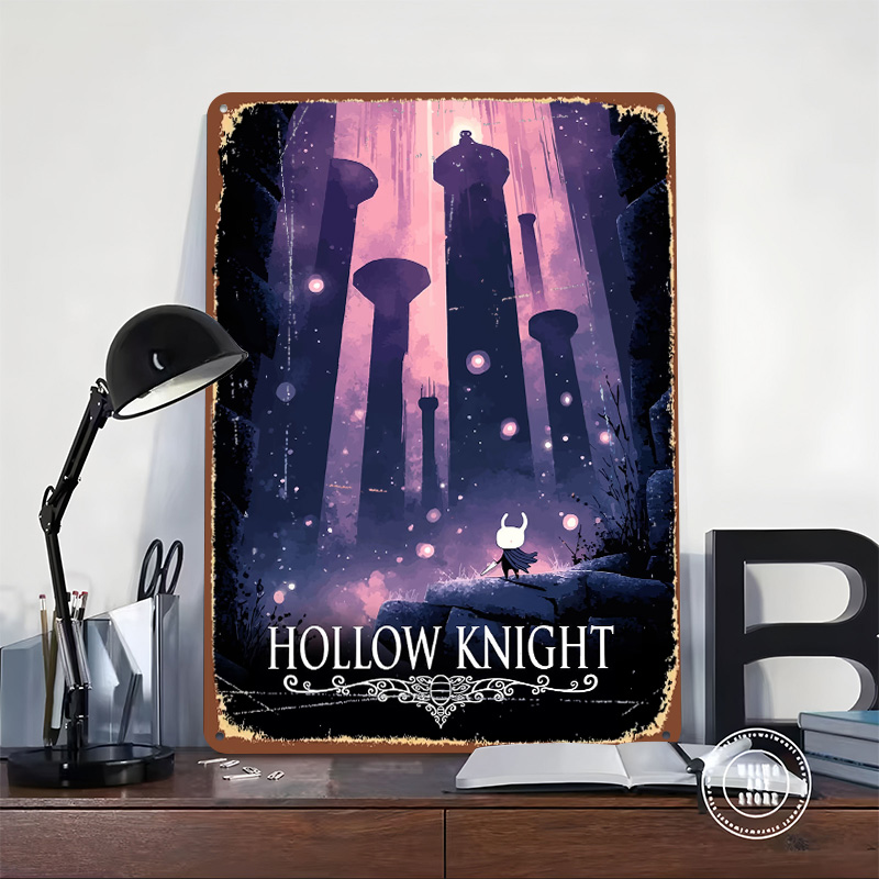 Hollow Knight Game Gedrukte Po - Retro Knight Gaming recensie en prijs