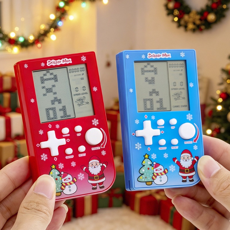 Baksteen-gameconsole met kerst - Retro Gaming Festival recensie en prijs