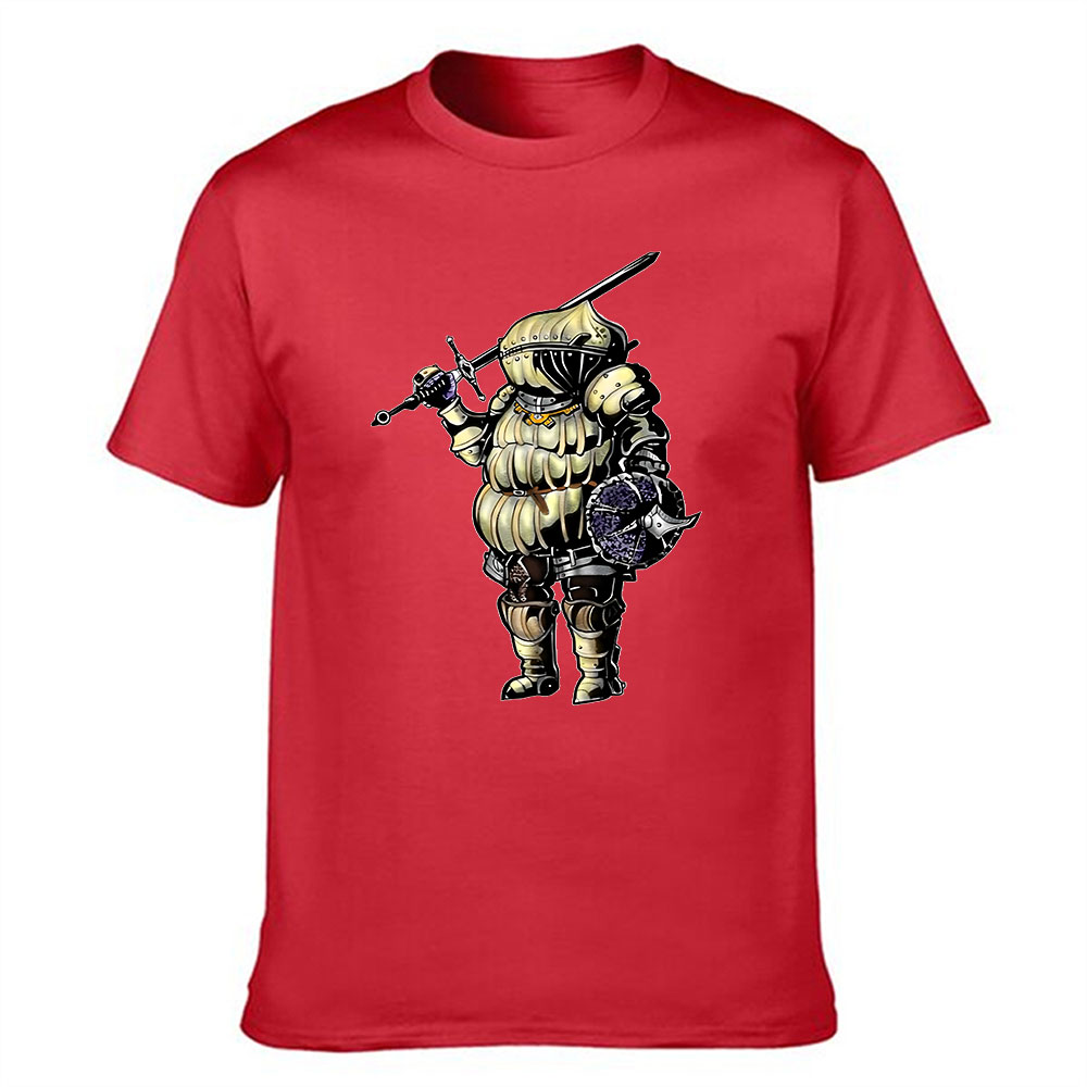 Katoenen T-shirt met korte mou - Retro Knight Gaming recensie en prijs