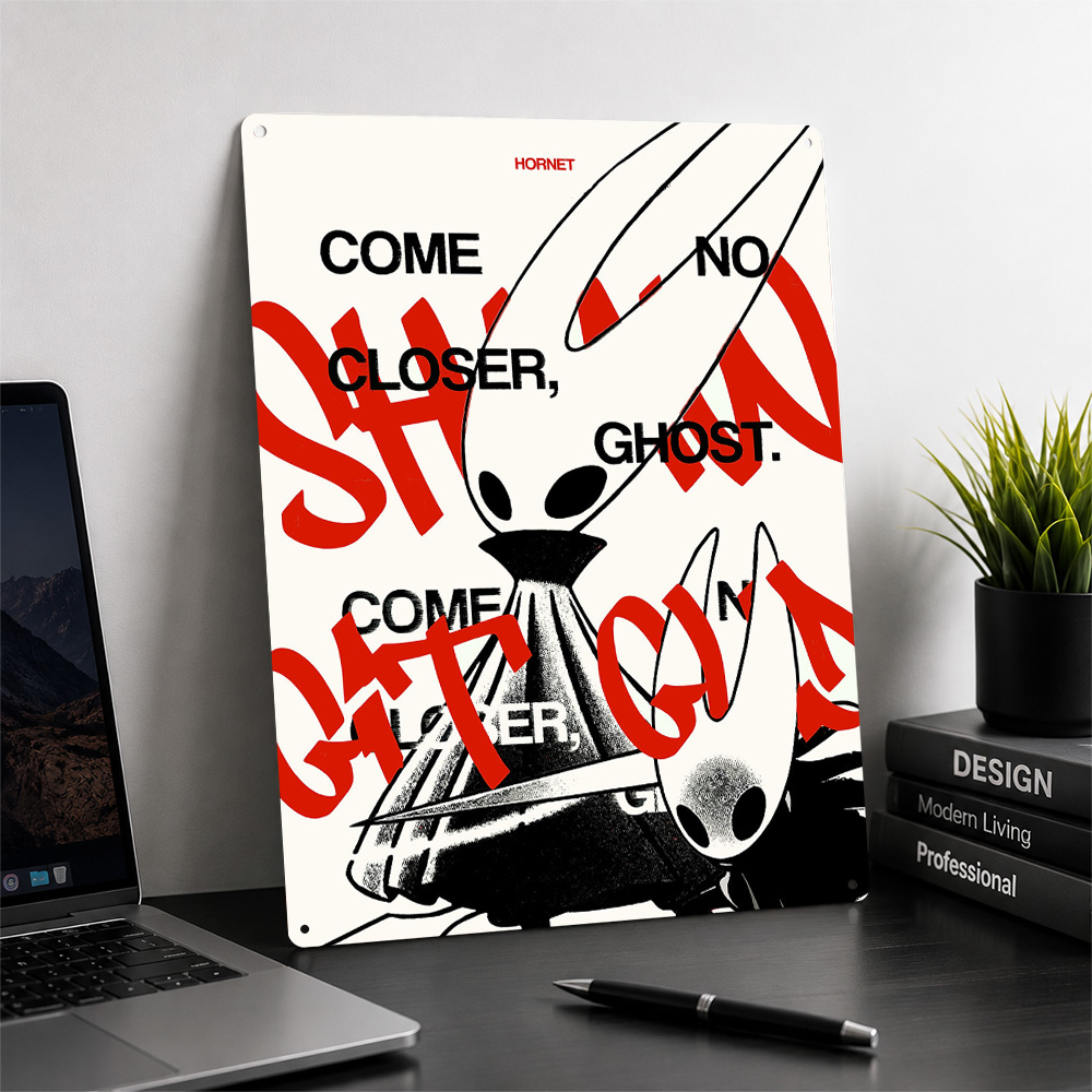 Hollow Knight Hornet Metal Pos - Retro Knight Gaming recensie en prijs