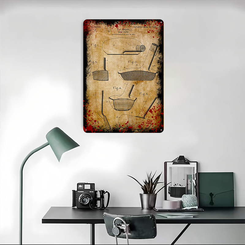 Patenttekening Knights Golf Cl - Retro Knight Gaming recensie en prijs