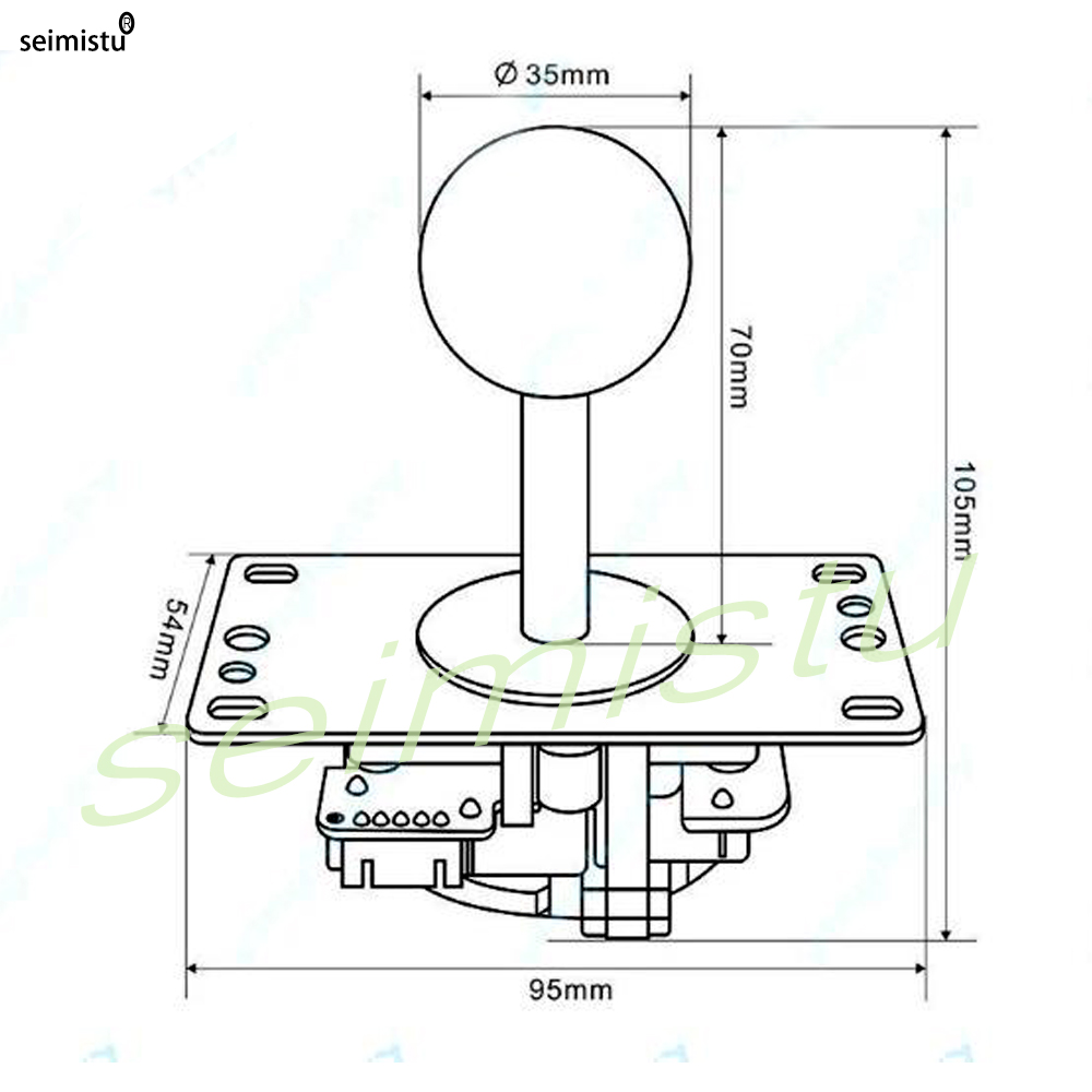 Joystick Copy Sanwa Arcade Joy - Retro Gaming Joystick recensie en prijs