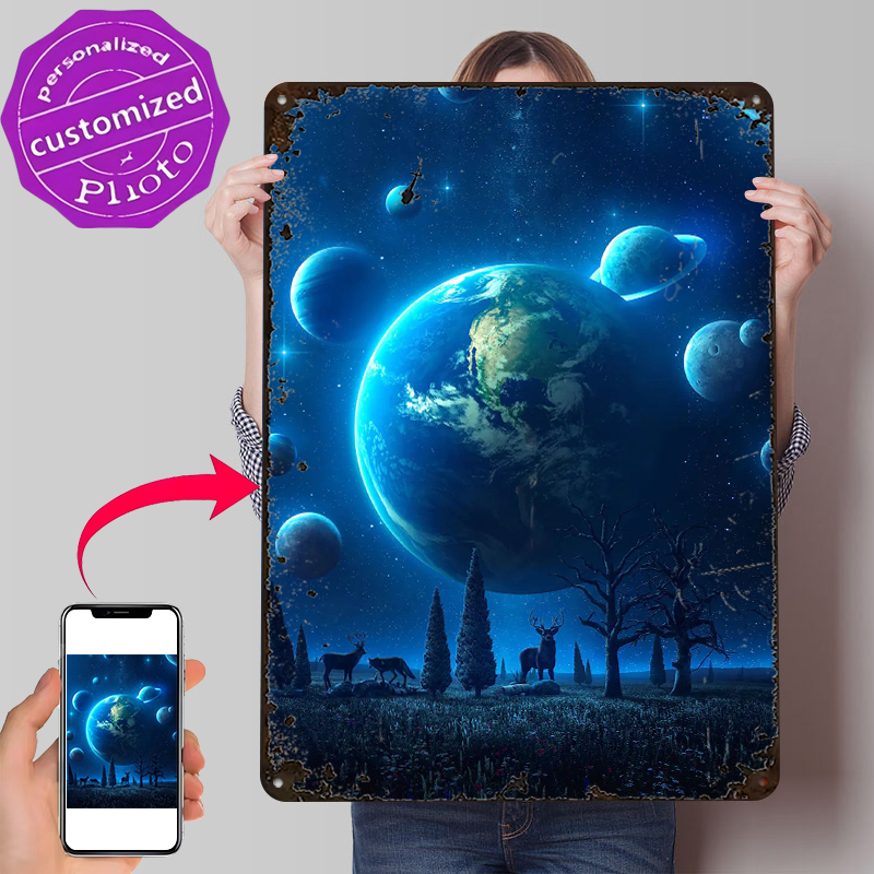 Blue Universe Lightly 3D Poste - Retro Gaming Universe recensie en prijs