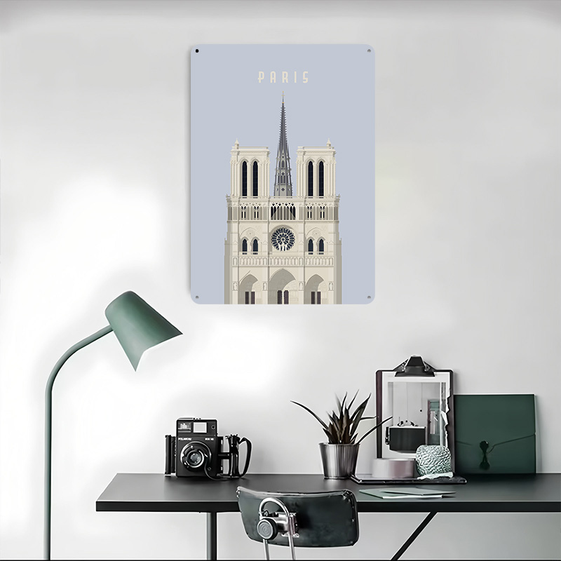 Parijs Reisblikkenposter Aange - Retro Gaming Paris recensie en prijs