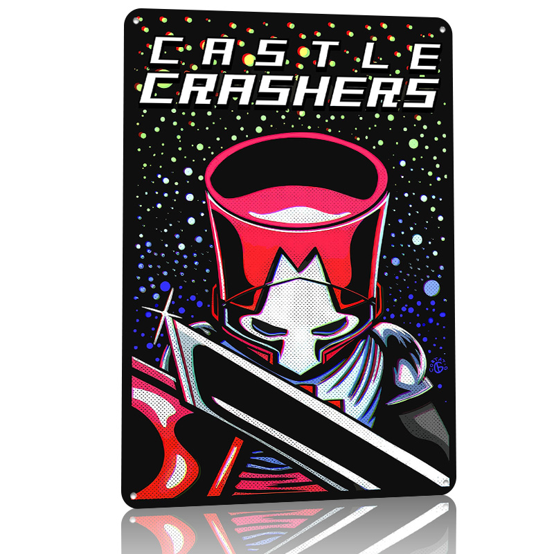 Castle Crashers Ridder met zwa - Retro Knight Gaming recensie en prijs