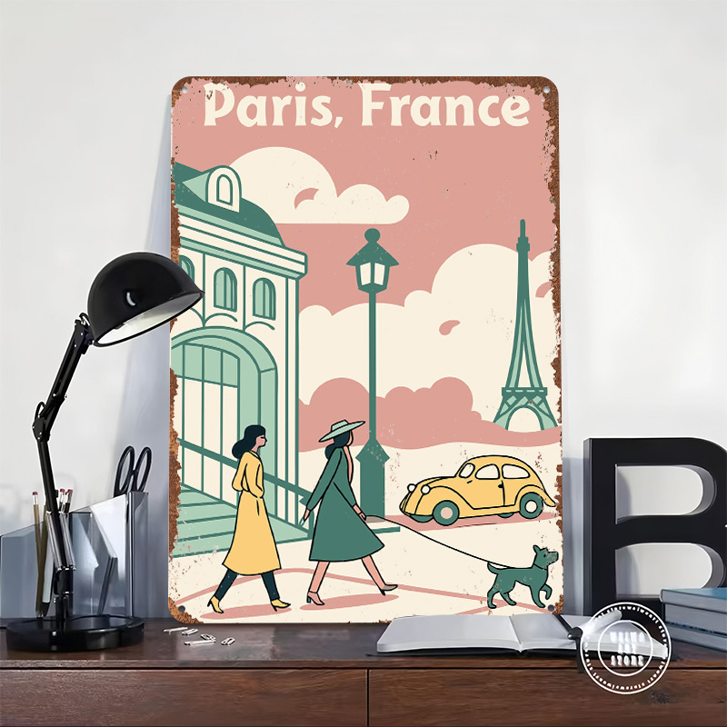 Parijs Frankrijk Reizen Gedruk - Retro Gaming Paris recensie en prijs