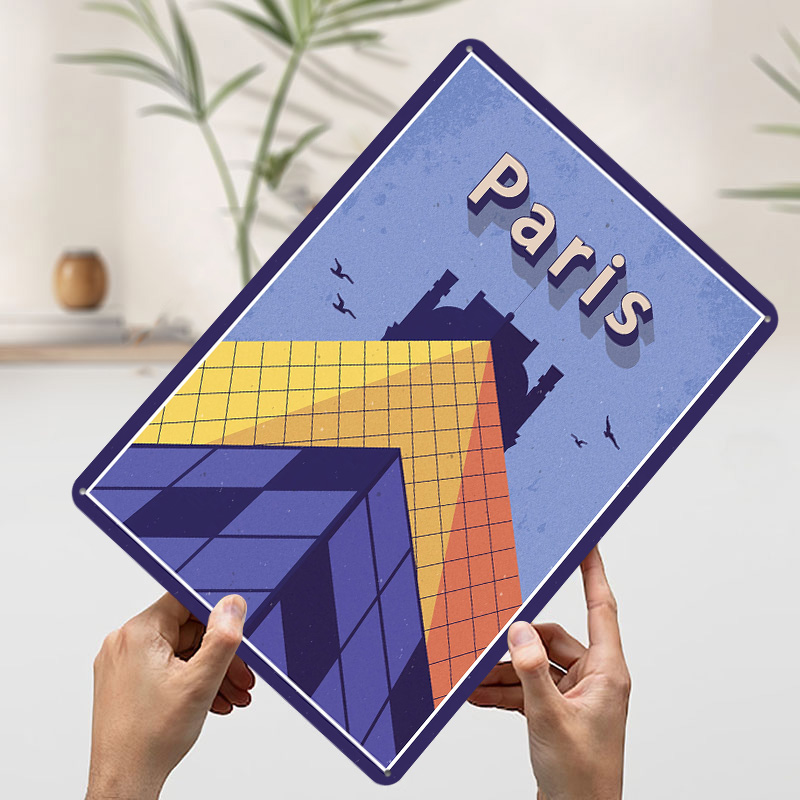 Reis naar Parijs Metalen Poste - Retro Gaming Paris recensie en prijs