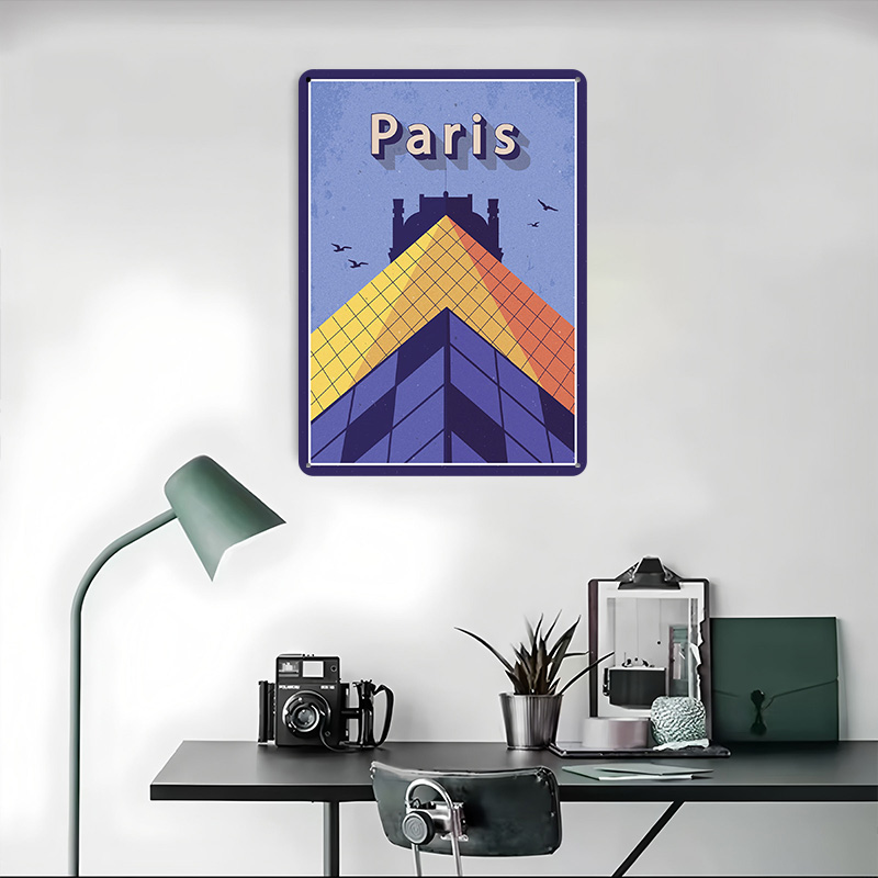 Reis naar Parijs Metalen Poste - Retro Gaming Paris recensie en prijs