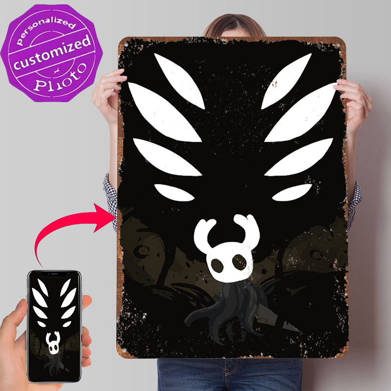 Hollow Knight Metalen Poster A - Retro Knight Gaming recensie en prijs