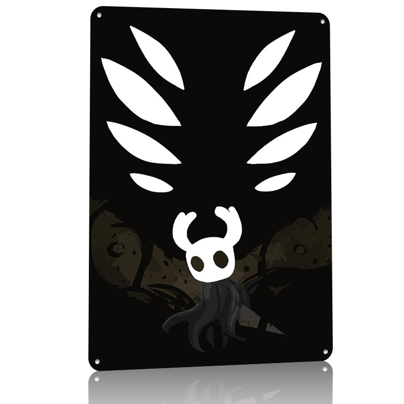 Hollow Knight Metalen Poster A - Retro Knight Gaming recensie en prijs