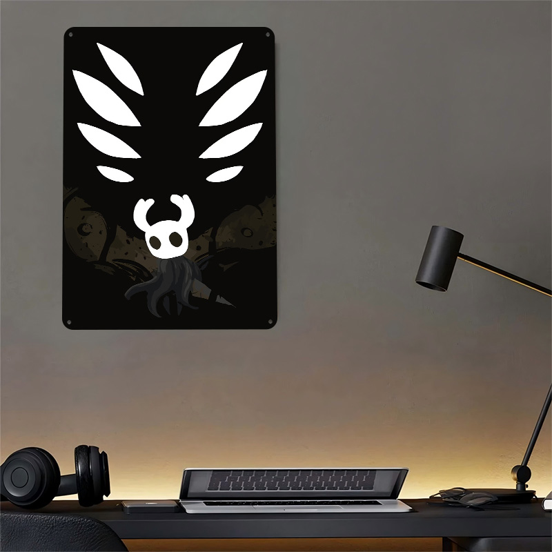 Hollow Knight Metalen Poster A - Retro Knight Gaming recensie en prijs